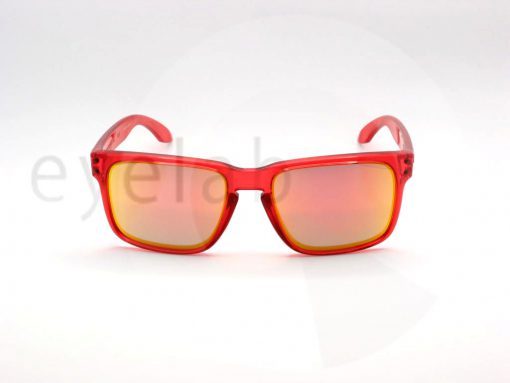 Γυαλιά ηλίου Oakley Holbrook 9102 04 Crystal Red Ruby Iridium