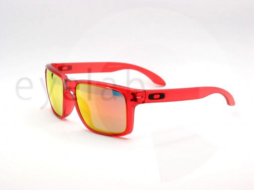 Γυαλιά ηλίου Oakley Holbrook 9102 04 Crystal Red