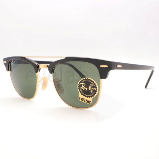 Ray-Ban 3816 Clubmaster Doublebridge 901 51 - Image 2