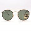 Ray-Ban Round Double Bridge 3647N 001 sunglasses