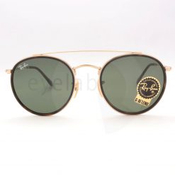 Ray-Ban Round Double Bridge 3647N 001 sunglasses