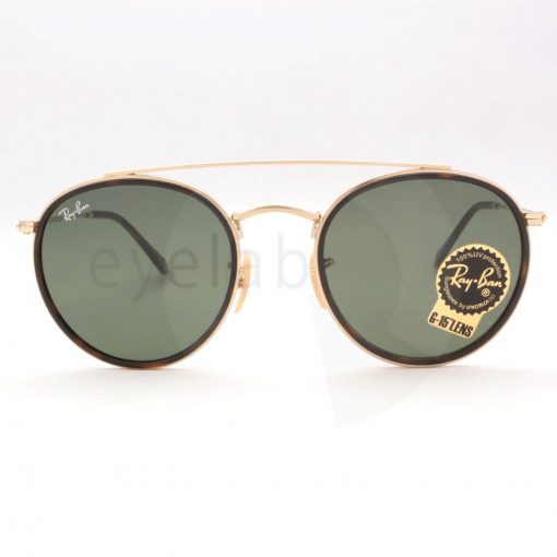 Γυαλιά ηλίου Ray-Ban Round Double Bridge 3647N 001