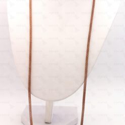 Αλυσίδα για γυαλιά μεταλλική πλεκτή φίδι σε καφέ μπρονζέ χρώμα.