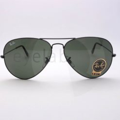 Γυαλιά ηλίου Ray-Ban 3026 L2821 62 Aviator μαύρο