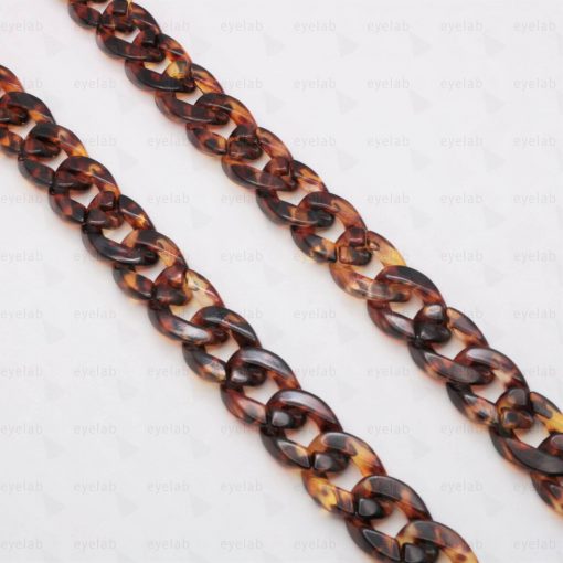 ACRYLIC BROWN TORTOISE SHELL COLOUR CHAIN FOR GLASSES