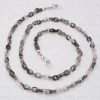 ACRYLIC THIN GREY TORTOISE COLOUR CHAIN FOR GLASSES