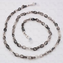 ACRYLIC THIN GREY TORTOISE COLOUR CHAIN FOR GLASSES