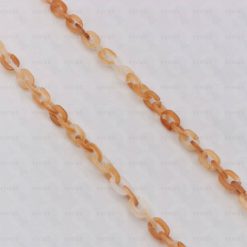 ACRYLIC THIN HONEY COLOUR CHAIN FOR GLASSES