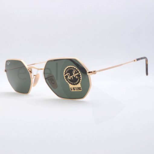 Ray-Ban 3556N Octagonal 001 53 sunglasses