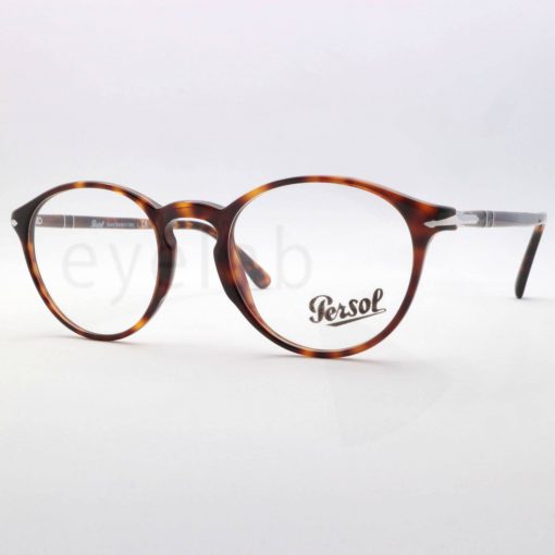 Persol 3174V 24 49 round eyeglasses