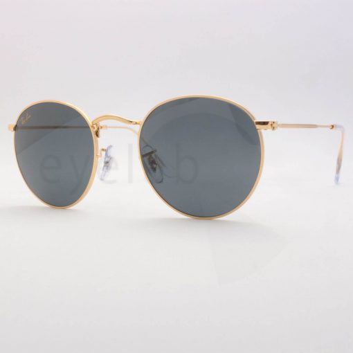 Ray-Ban 3447 Round Metal Legend Gold 9196R5 sunglasses