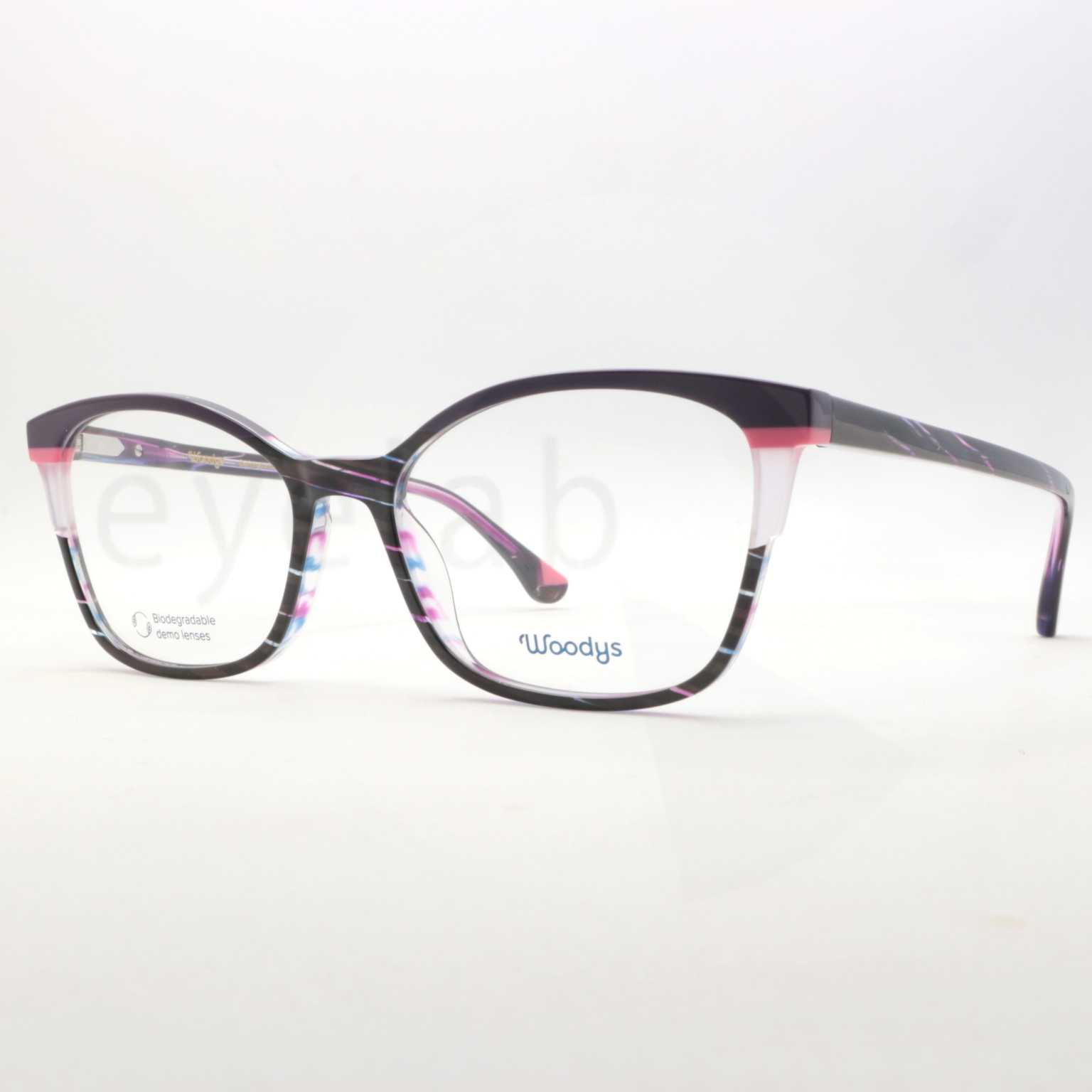 Woodys Barcelona Guell C4 eyeglasses frame